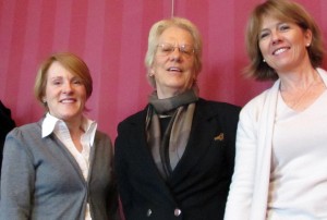 Chantal Lombardet, Carla del Ponte, Elisabeth Thorens-Gaud, HCDH, Geneva, 2014